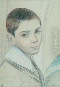 Le Collegien by Rene Georges Hermann-Paul