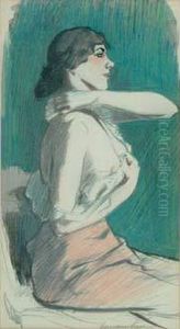 Femme A Sa Toilette