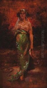 Orientale Au Tambourin by Charles Hermans