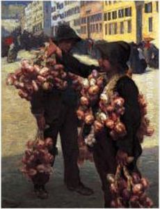 The Onion Sellers by Charles Hermans
