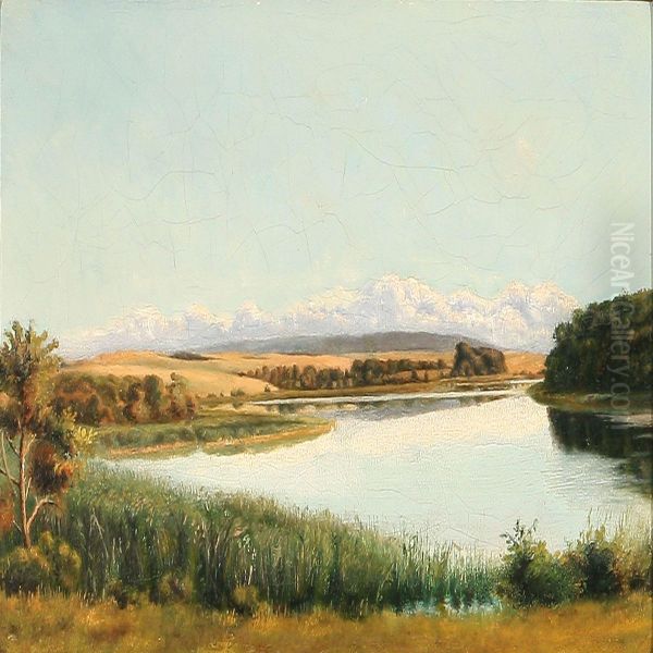 Landscape With A Lake, Summer - view 1