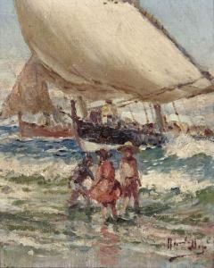 Una Playa by Francisco Hernandez Monjo