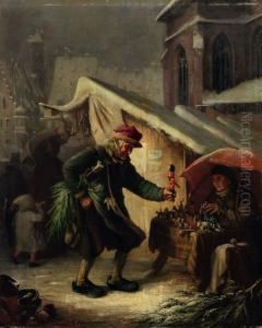 Hohnbaum, Weihnachtsmarkt. Mid 19th Cent