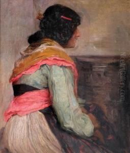 Gitana De Perfil by Carlos Maria Herrera