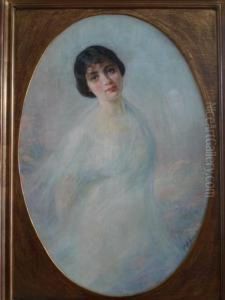 Retrato De Joven by Carlos Maria Herrera