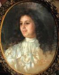 "joven De Perfil" by Carlos Maria Herrera