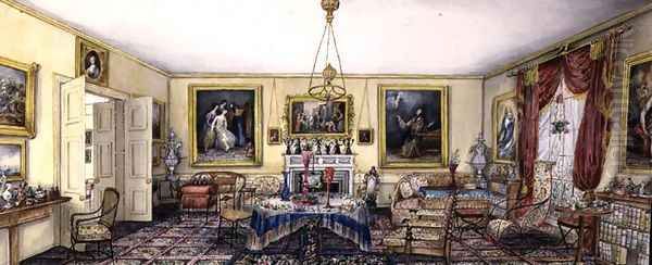 The Drawing Room at Aynhoe, 1845 2 - view 1