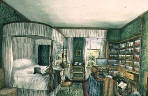 Willy's Room at Aynhoe, 1846 by Lili Cartwright