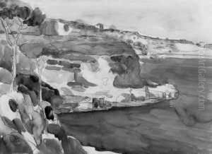 Sudlandische Kustenlandschaft Sudlandische Kustenlandschaft