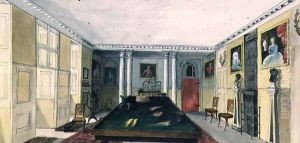 The Hall at Aynhoe, 1834 by Lili Cartwright