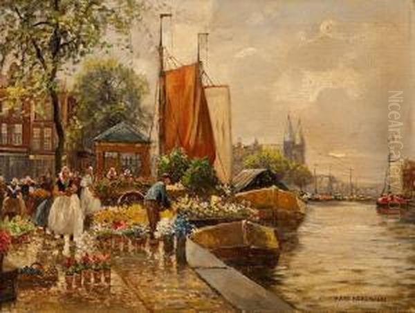 Blumenmarkt In Amsterdam - view 1