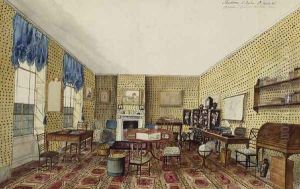 The Schoolroom at Aynhoe, 1835 by Lili Cartwright