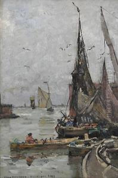 Fischerboote In Vlissingen - view 1
