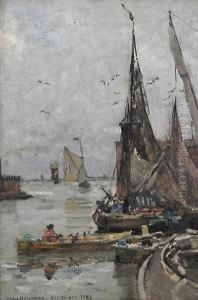 Fischerboote In Vlissingen