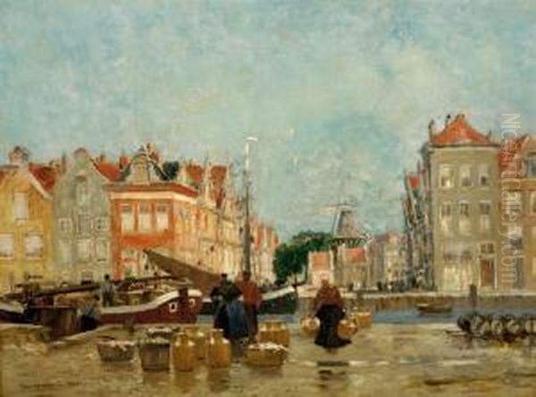 View Of The Canals In Amsterdam - view 1