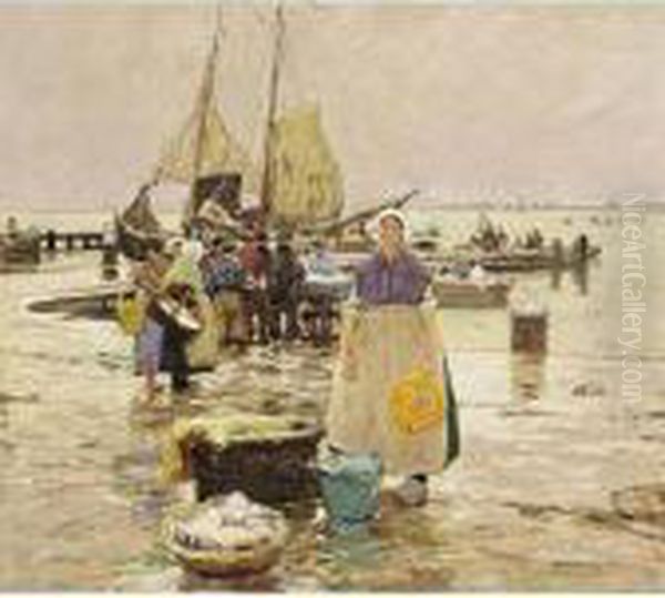 Fischmarkt An Der Zuidersee - view 1