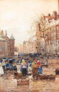 Fishmarket In Amsterdam