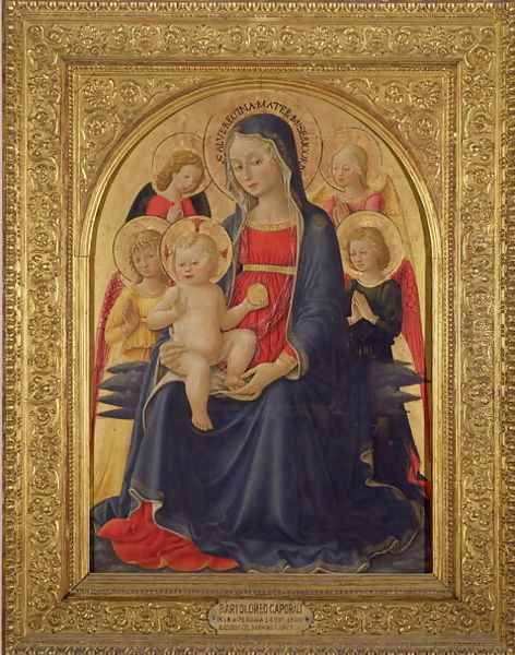 Madonna and Child with Angels, c.1467 - view 1