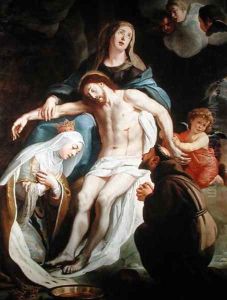 Pieta with St. Francis of Assisi and St. Elizabeth of Hungary