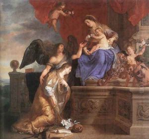 The Coronation of St Rosalie by Gaspard de Crayer