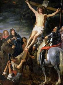 Raising the Cross, 1631-37 by Gaspard de Crayer