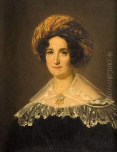 Portrait De Mme Sophie Gay.