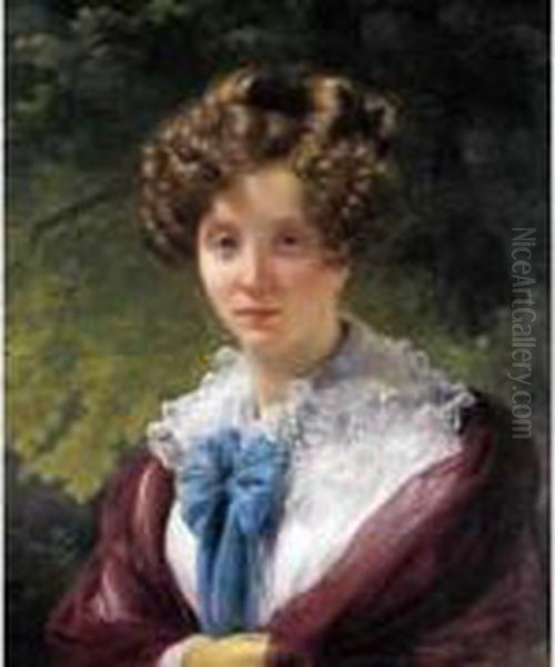 Portrait Presume De Madame Le Doyen En Buste Vue De Face. - view 1