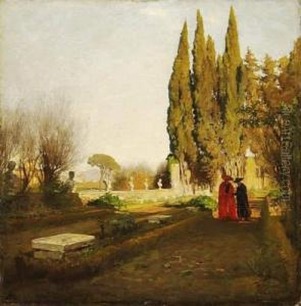 In The Garden Of Castel Gandolfo - view 1