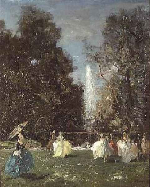 Fete Champetre at the Villa d'Este - view 1