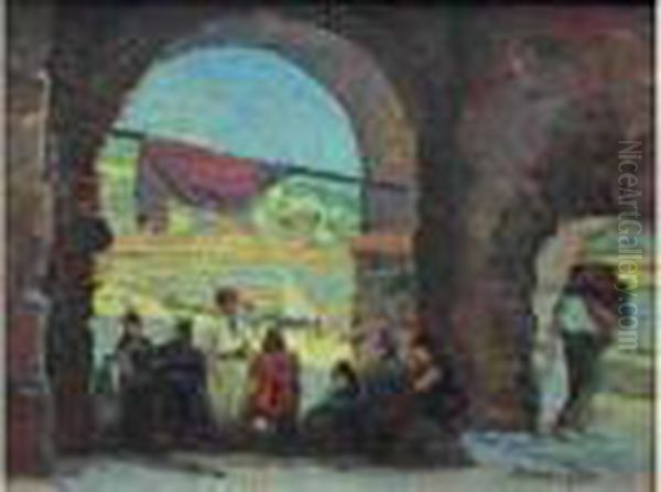 Sous Les Arches A Villefranche-sur-mer. - view 1