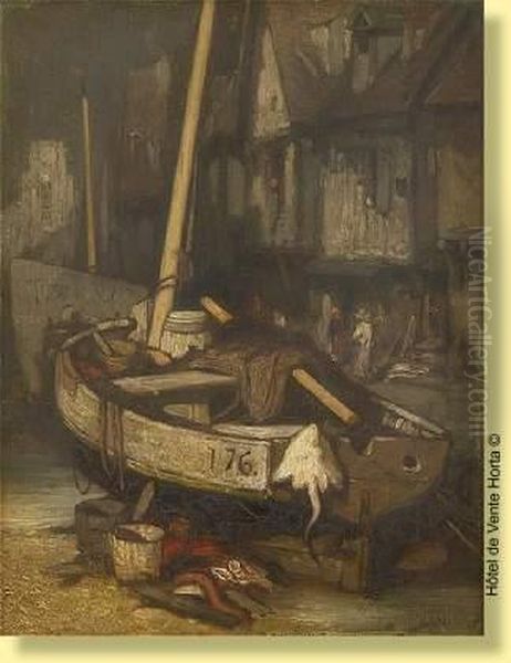 Bateau De Peche En Calle Seche - view 1