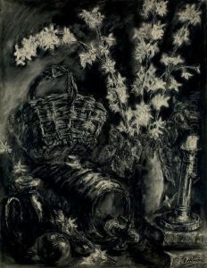 Nature Morte Au Tonneau by Louise Hervieu