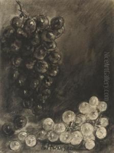 Study Of Grapes by Louise Hervieu