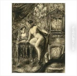 Nu Au Miroir