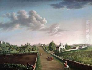 Ezekiel Hersey Derby Farm, c.1800 by Michele Felice Corne