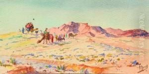 La Caravane. by Edouard Herzig