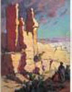 Contemplation De Fez by Edouard Herzig