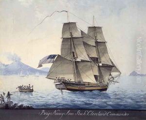Brig Nancy Ann of Salem leaving Naples, c.1810 thumbnail