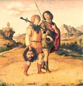 David and Jonathan, c.1505-10 by Giovanni Battista Cima da Conegliano