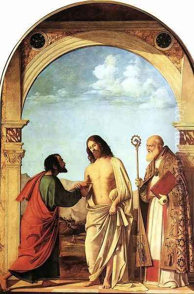 The Incredulity of St. Thomas with St. Magno Vescovo, 1505 - view 1
