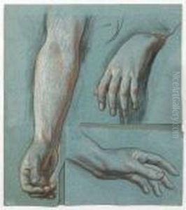 Etudes De Mains Et De Bras by Alexandre-Jean-Baptiste Hesse