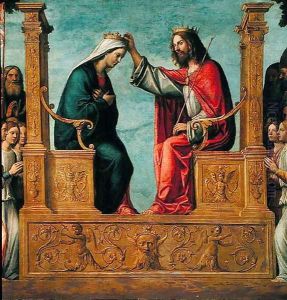 Coronation of the Virgin (detail) by Giovanni Battista Cima da Conegliano