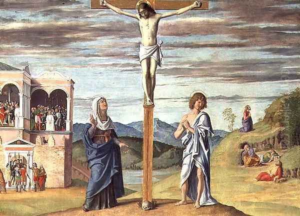 Christ on the Cross with the Virgin and St. John the Evangelist - view 1
