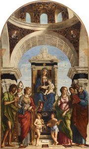 Madonna and Child with Saints by Giovanni Battista Cima da Conegliano