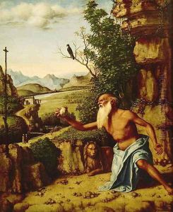 St.Jerome in a Landscape, c.1500-10 by Giovanni Battista Cima da Conegliano