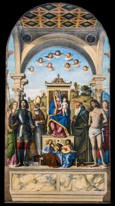 Virgin and Child with Saints, 1499 by Giovanni Battista Cima da Conegliano