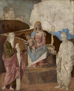 Virgin and Child with St. Andrew and St. Peter, c.1500 by Giovanni Battista Cima da Conegliano