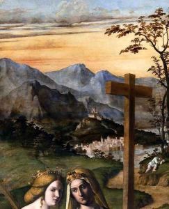 Adoration of the Shepherds (detail) by Giovanni Battista Cima da Conegliano