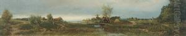 Pejzaz Wiejski Z Wiatrakiem - view 1