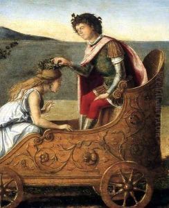 The Marriage of Bacchus and Ariadne (detail) by Giovanni Battista Cima da Conegliano